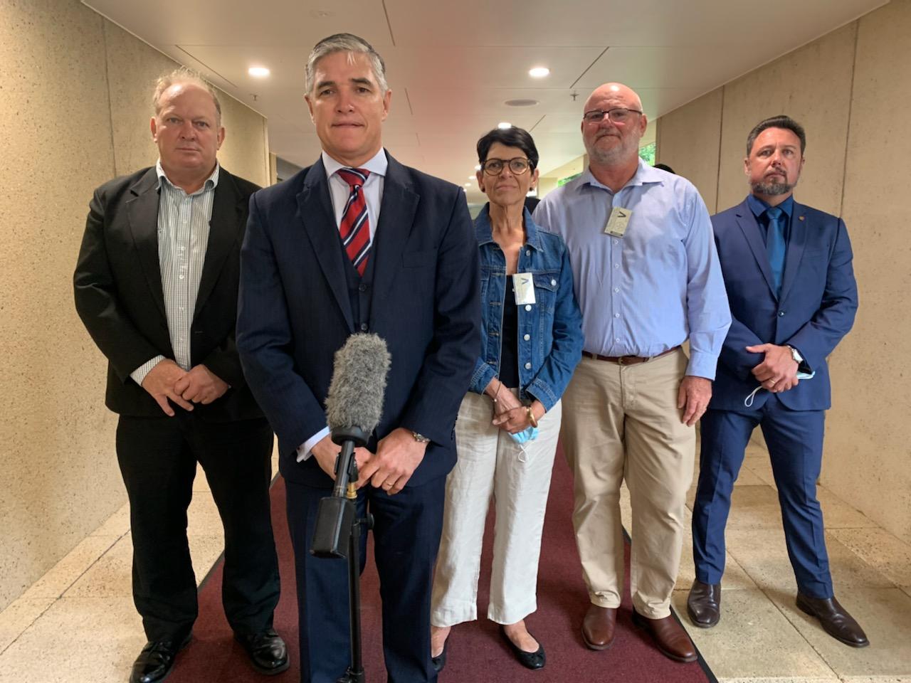 KAP MPs with Peter and Susan Broadbridge in Brisbane